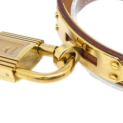 Hermes Kelly Watch Quartz Watch Brown