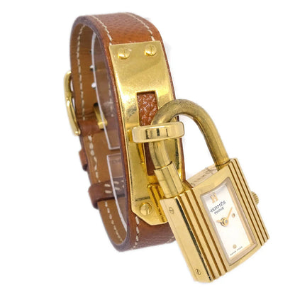 Hermes Kelly Watch Quartz Watch Brown