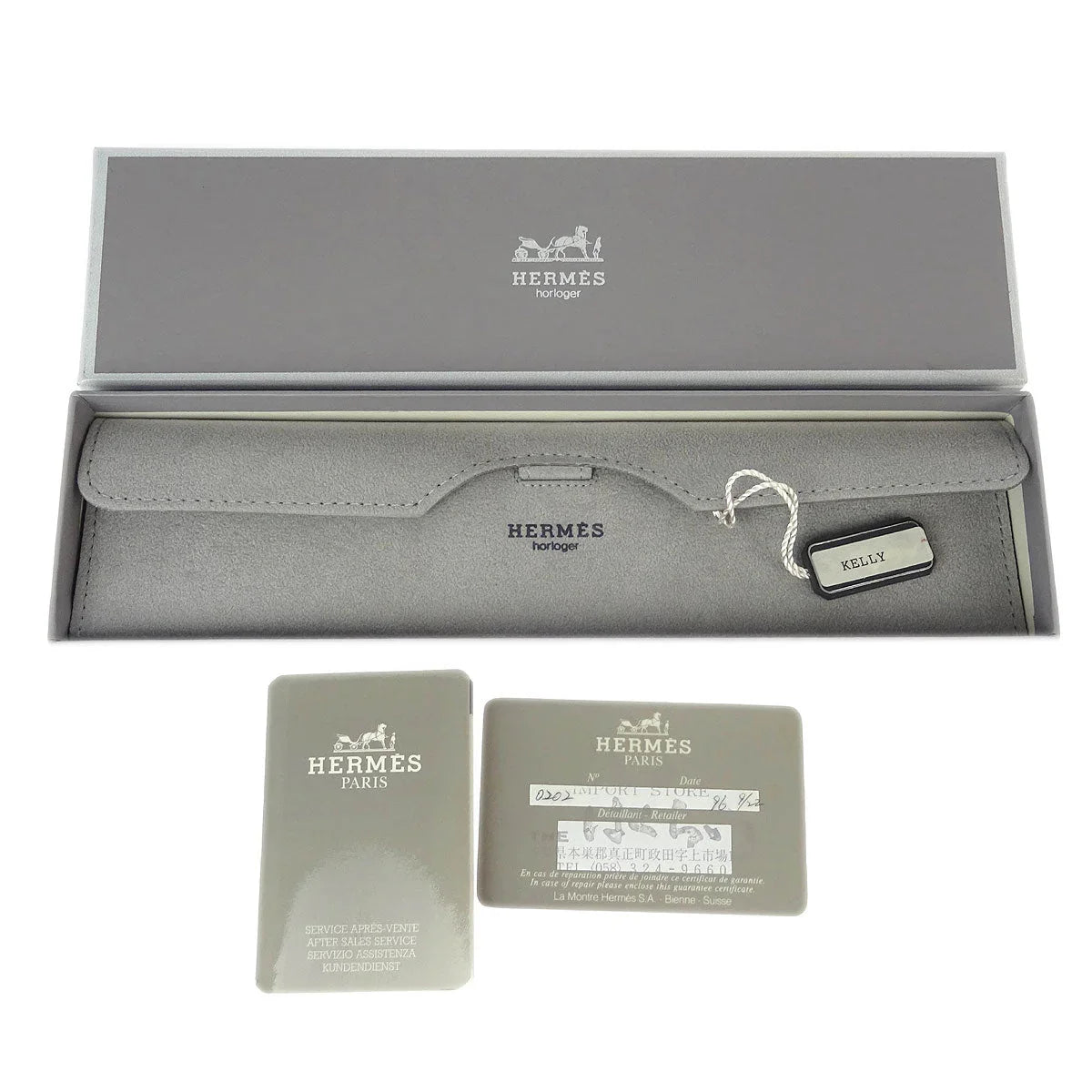 Hermes Kelly Watch Quartz Watch Brown