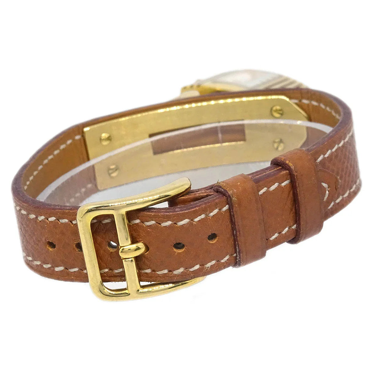 Hermes Kelly Watch Quartz Watch Brown