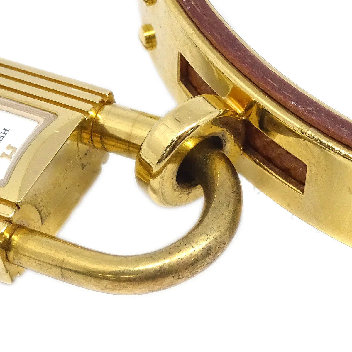 Hermes Kelly Watch Quartz Watch Brown