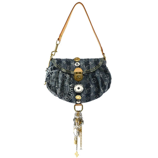 Louis Vuitton 2006 * Mini Pleaty Raye Handbag M95332