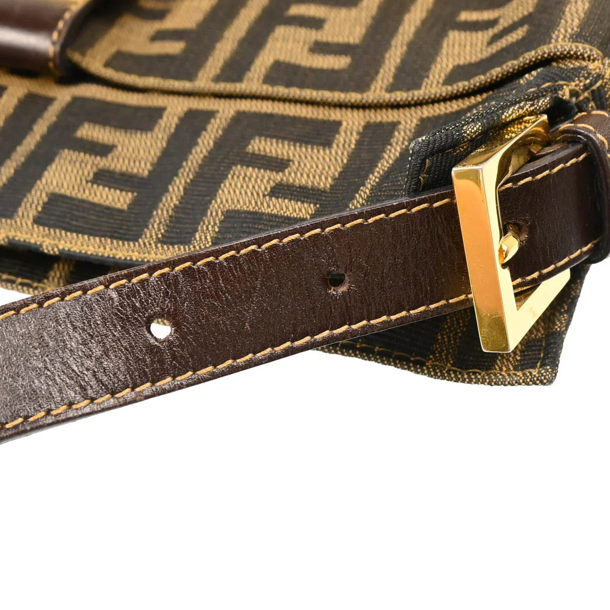 Fendi Brown Zucca Handbag