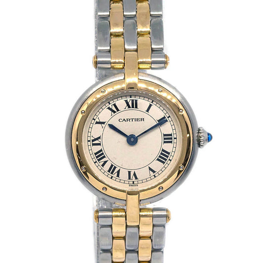 Cartier Panthere Vendome SM Ref.1057920 Quartz Watch 18KYG SS