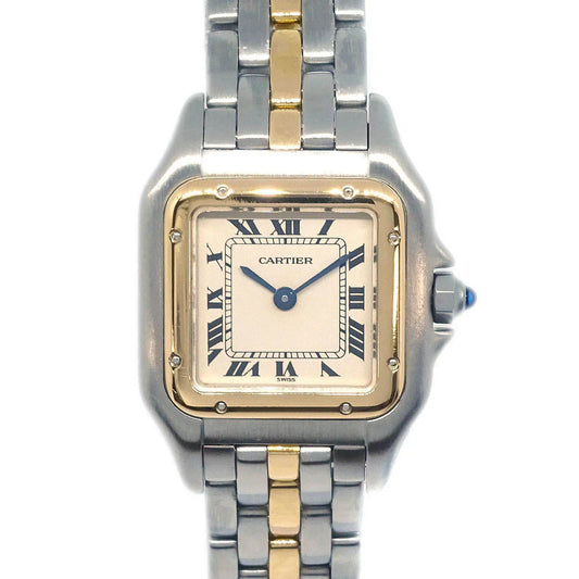 Cartier Panthere SM Ref.W25029B5 Quartz Watch SS 18KYG