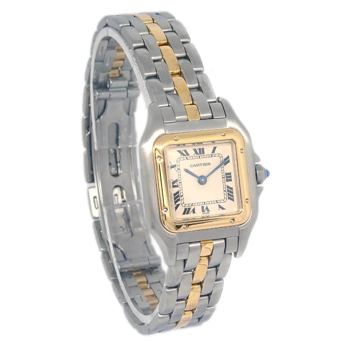 Cartier Panthere SM Ref.W25029B5 Quartz Watch SS 18KYG