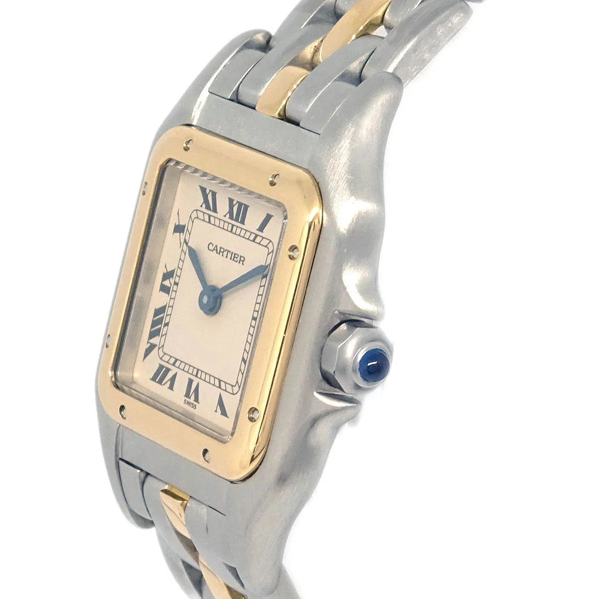 Cartier Panthere SM Ref.W25029B5 Quartz Watch SS 18KYG