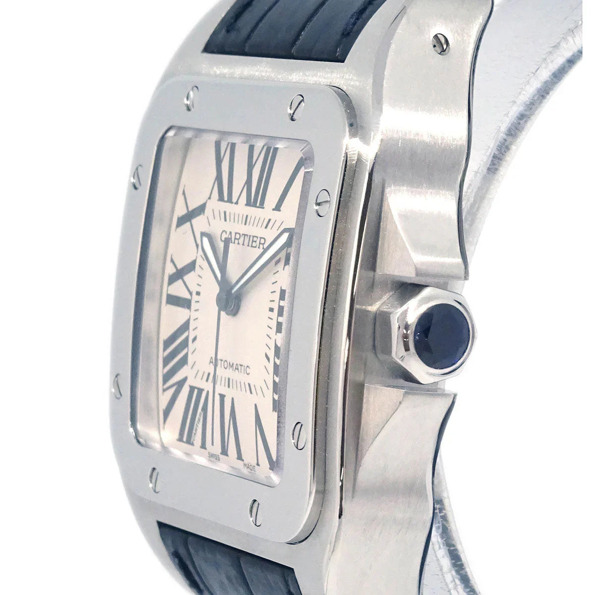 Cartier * Santos 100 LM Ref.W20073X8 Self-winding Watch SS