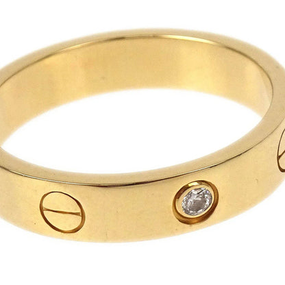 Cartier Mini Love Ring JVZ109 Au750 Diamond #52