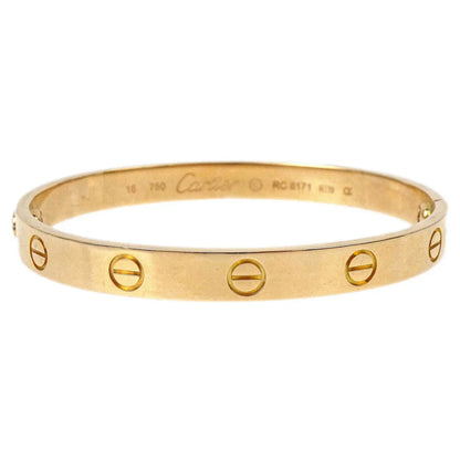 Cartier Love Bracelet Bangle RC8171 750 #16