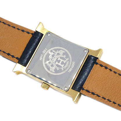 Hermes H Watch HH1.201 Quartz Watch Gold