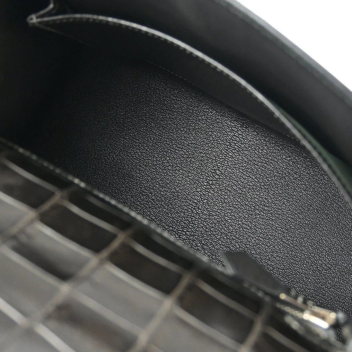 Hermes 2006* Graphite Niloticus Kelly 25 Sellier 2way Shoulder Handbag
