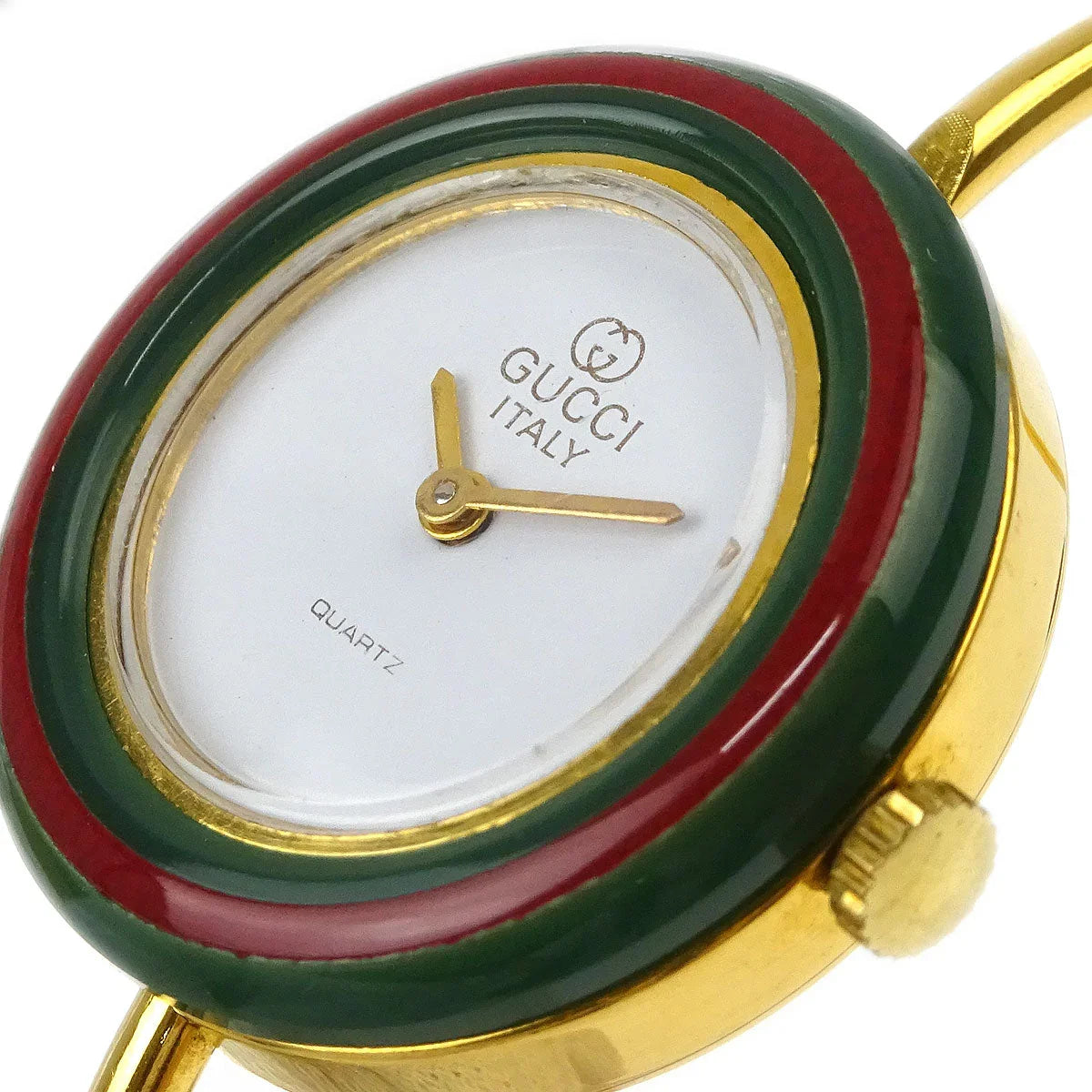 Gucci Change Bezel Chameleon Quartz Watch SS