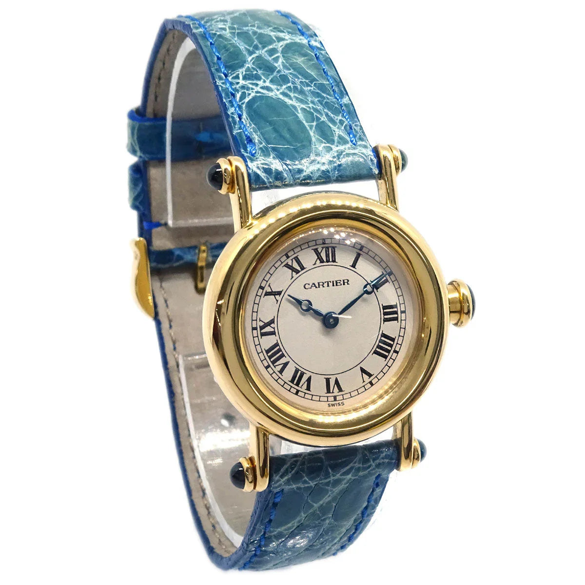 Cartier * Ref.1440 Mini Diabolo Quartz Watch 18KYG