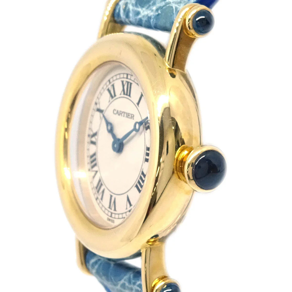 Cartier * Ref.1440 Mini Diabolo Quartz Watch 18KYG