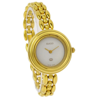 Gucci 11/12 Change Bezel Chameleon Quartz Watch SS