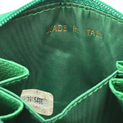 Chanel 1994-1996 Green Caviar Coin Purse Wallet