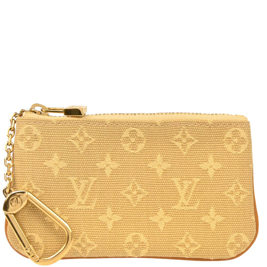 Louis Vuitton 2003 Monogram Mini Pochette Cles Coin Case Wallet M92438
