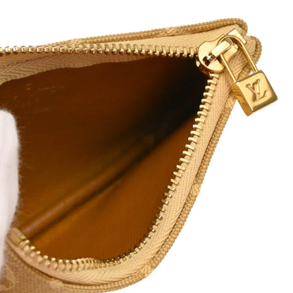 Louis Vuitton 2003 Monogram Mini Pochette Cles Coin Case Wallet M92438