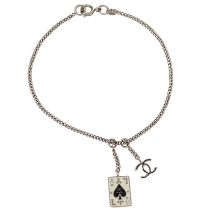 Chanel Silver Chain CC Trump Bracelet 05A