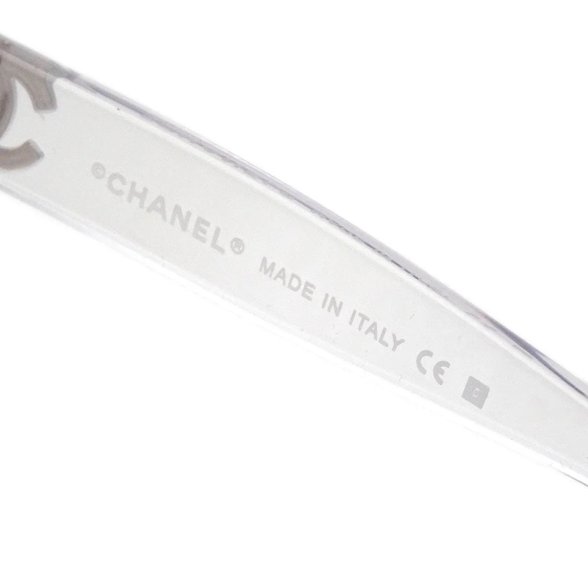 Chanel Sunglasses Eyewear Clear Brown Small Good