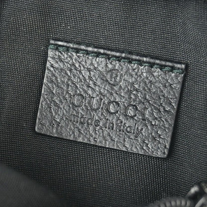 Gucci Black Canvas GG Cigarette Case Pouch