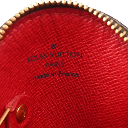 Louis Vuitton 2005 Cherry Porte Monnaie Rond Coin Case Wallet M95043
