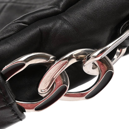 Chanel 2006-2008 Black Calfskin Tote Handbag
