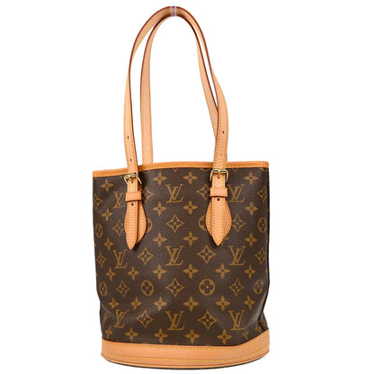 Louis Vuitton 2004 Monogram Bucket PM Tote Bag M42238