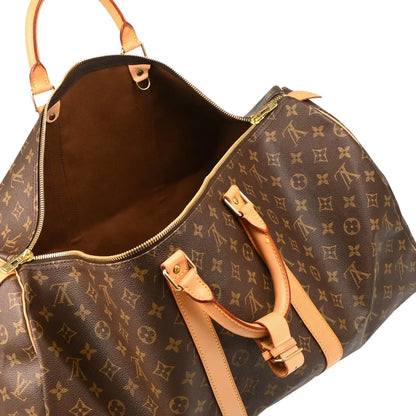 Louis Vuitton 2001 Monogram Keepall 55 Travel Duffle Handbag M41424