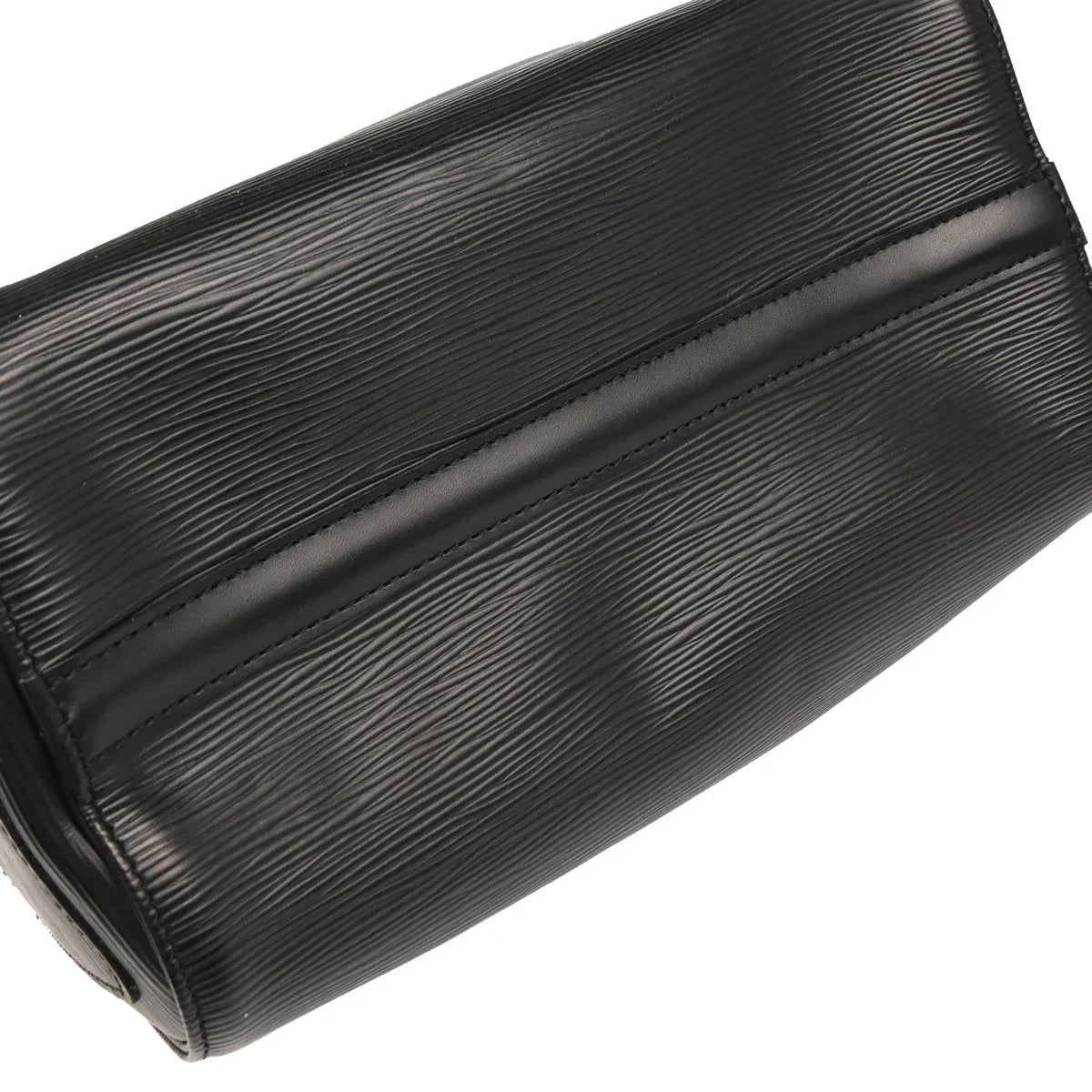 Louis Vuitton 2002 Black Epi Speedy 25 Handbag M43012