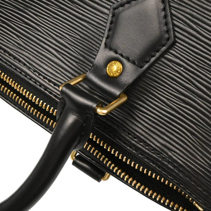 Louis Vuitton 2002 Black Epi Speedy 25 Handbag M43012