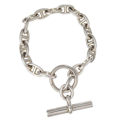 Hermes Chaine D'Ancre PM SV925 Bracelet Silver