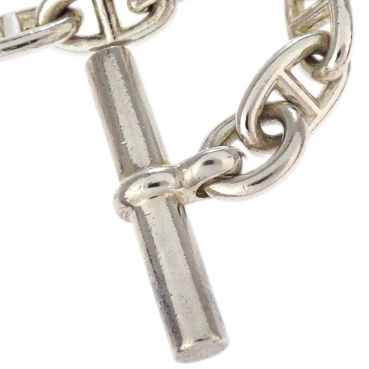 Hermes Chaine D'Ancre PM SV925 Bracelet Silver