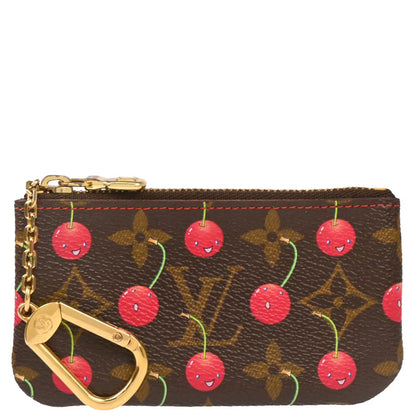 Louis Vuitton 2005 Cherry Pochette Cles Coin Purse Wallet M95042