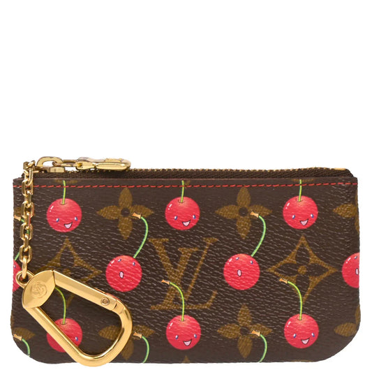 Louis Vuitton 2005 Cherry Pochette Cles Coin Purse Wallet M95042