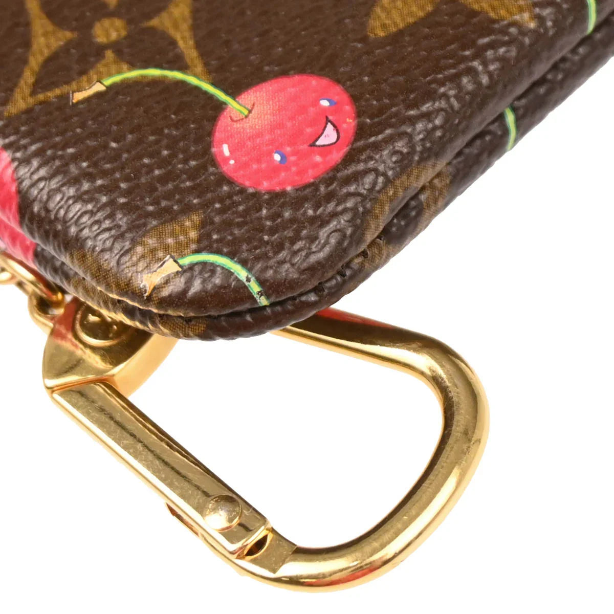 Louis Vuitton 2005 Cherry Pochette Cles Coin Purse Wallet M95042