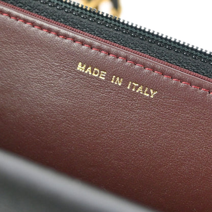 Chanel 2017-2018 Calfskin Mademoiselle Lock Icon WOC Wallet on Chain Shoulder Bag