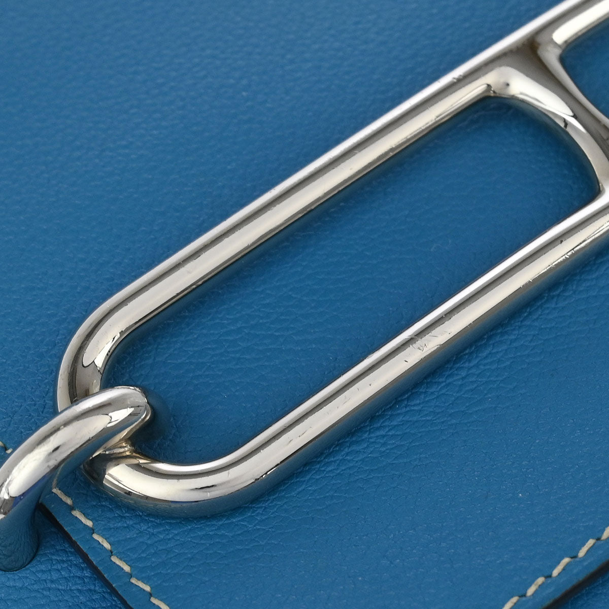 Hermes 2017 Blue Zanzibar Evercolor Roulis 23 Shoulder Bag