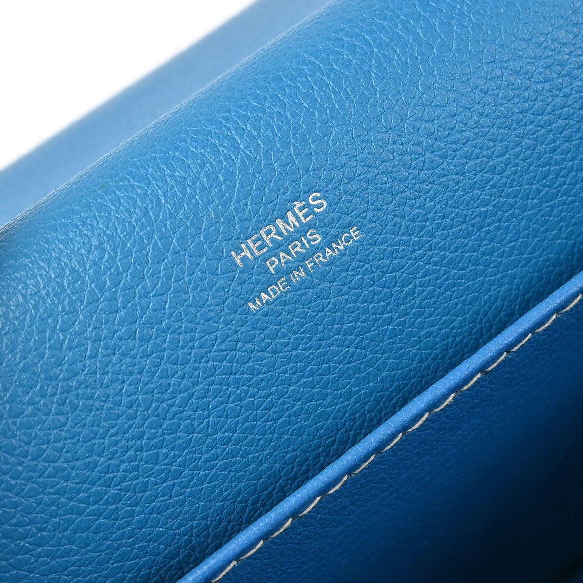 Hermes 2017 Blue Zanzibar Evercolor Roulis 23 Shoulder Bag