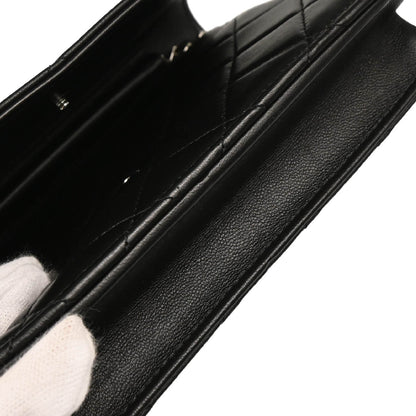 Chanel 2016-2017 Black Lambskin Classic WOC Wallet On Chain