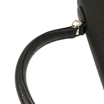 Hermes Black Taurillon Clemence Kelly 32 Retourne 2way Shoulder Handbag
