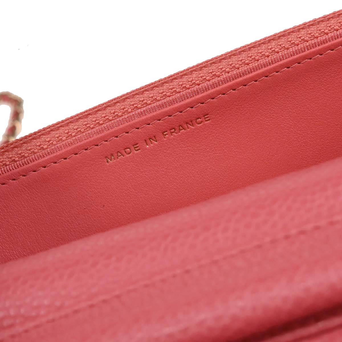 Chanel 2018 Pink Caviar Classic WOC Wallet On Chain