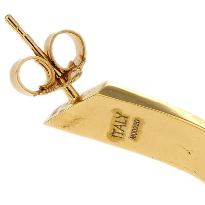 Louis Vuitton Nanogram Hoop Piercing Earrings Gold M00220