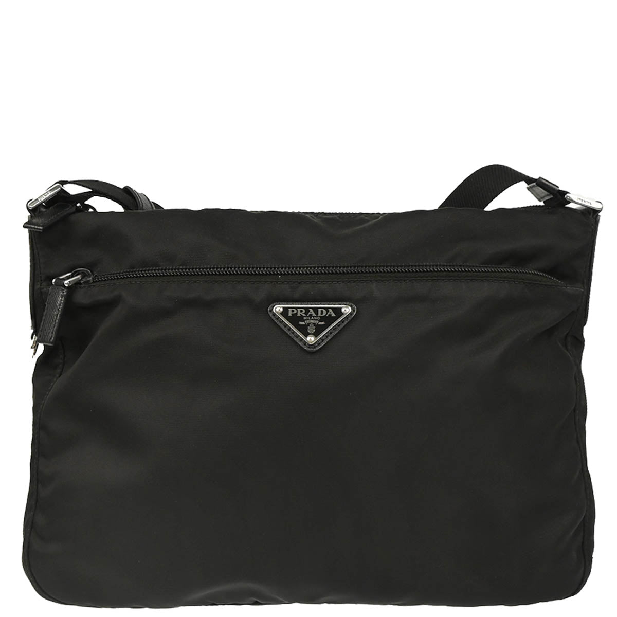 Prada Black Nylon Shoulder Bag