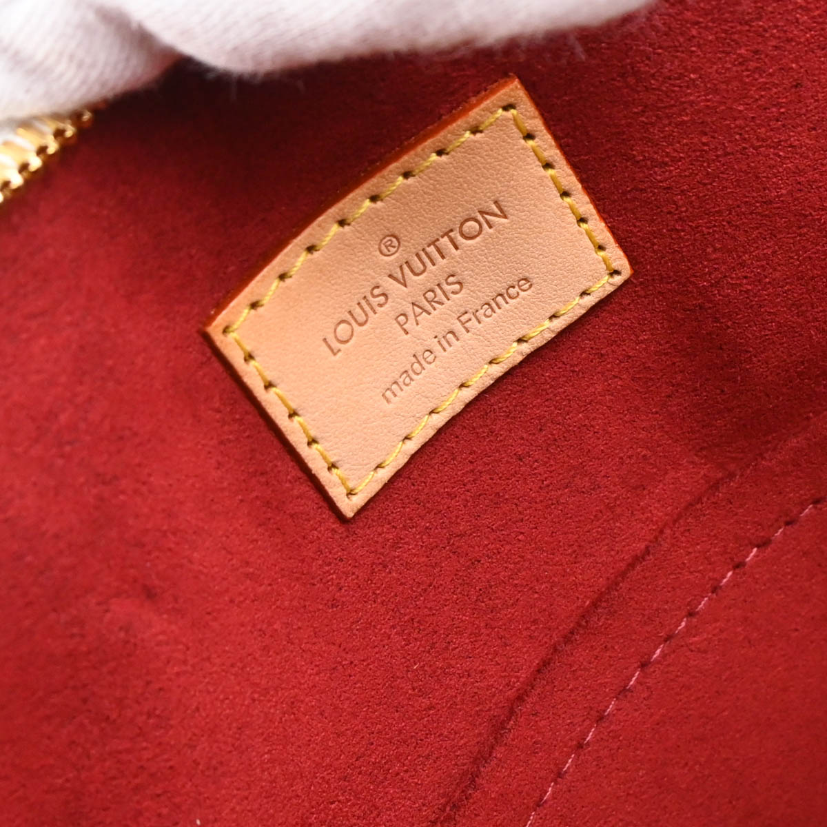 Louis Vuitton White Monogram Multicolor Alma GM Handbag M40441