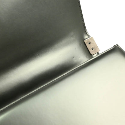 Boy Chanel 2012 Metallic Gray Calfskin Medium Shoulder Bag