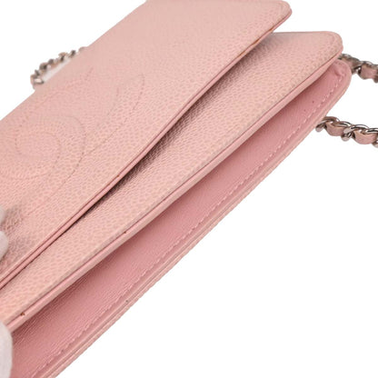 Chanel 2012 Pink Caviar Timeless WOC Wallet On Chain