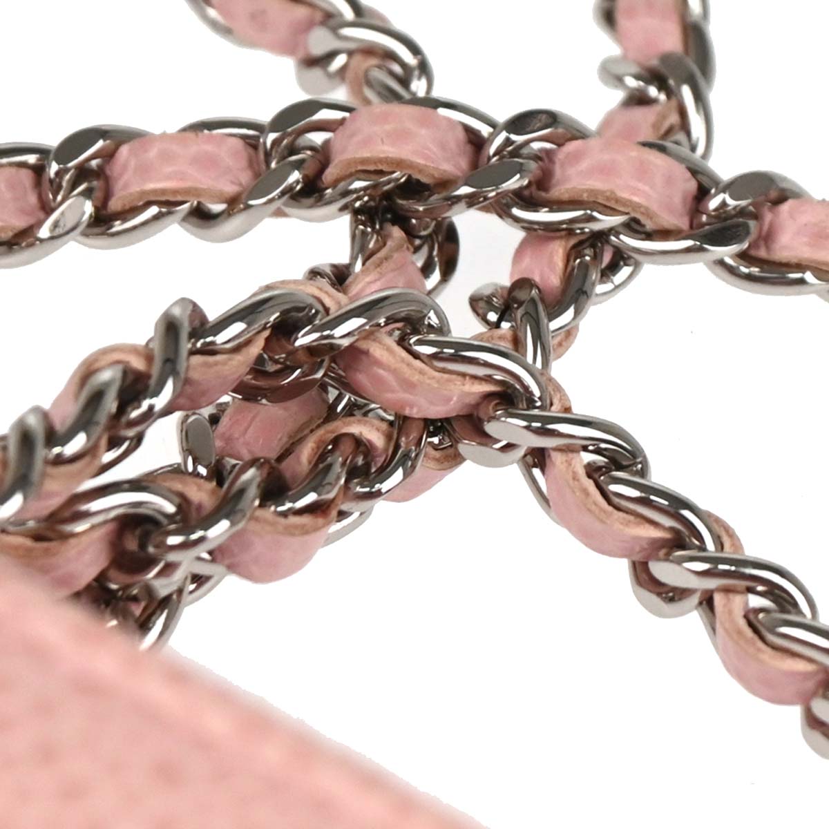 Chanel 2012 Pink Caviar Timeless WOC Wallet On Chain