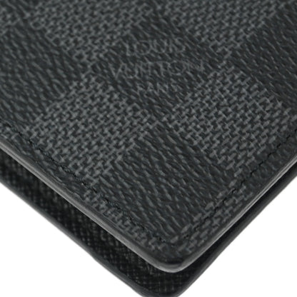 Louis Vuitton 2010 Damier Graphite Portefeuille Marco Wallet N62664